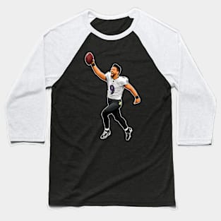 Justin Tucker #9 Celebrate Baseball T-Shirt